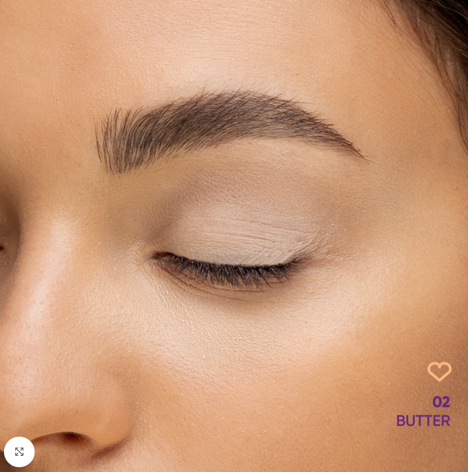 Nejha Beauty Powder Eyeshadow - 02 Butter