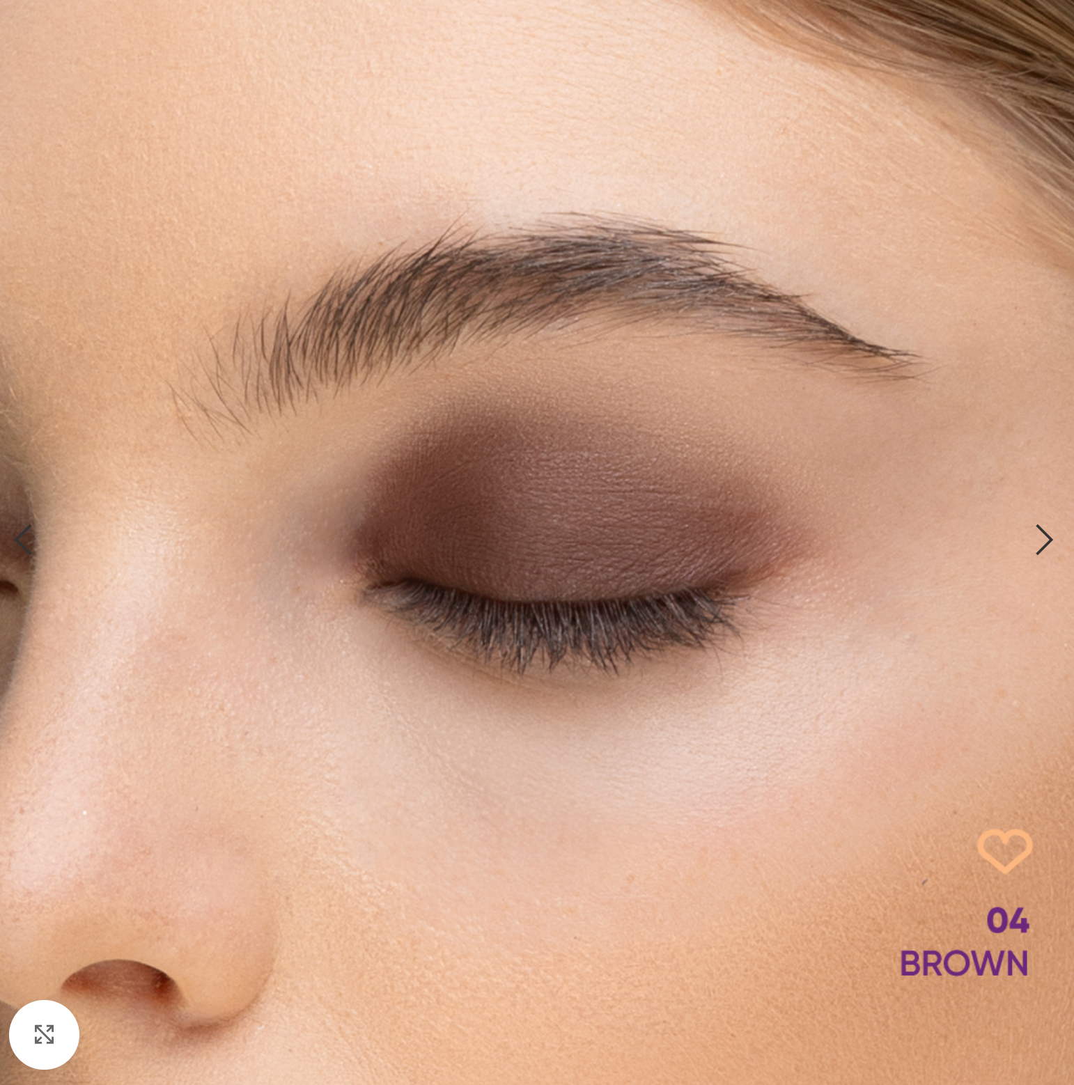 Nejha Beauty Powder Eyeshadow - 04 Brown