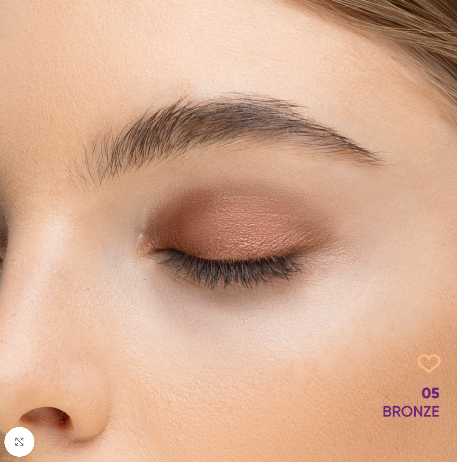 Nejha Beauty Powder Eyeshadow - 05 Bronze