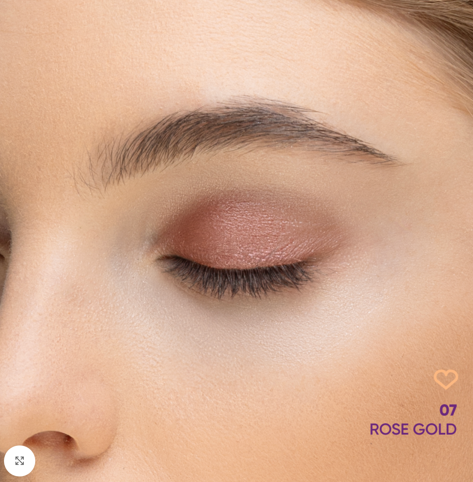 Nejha Beauty Powder Eyeshadow - 07 Rose Gold