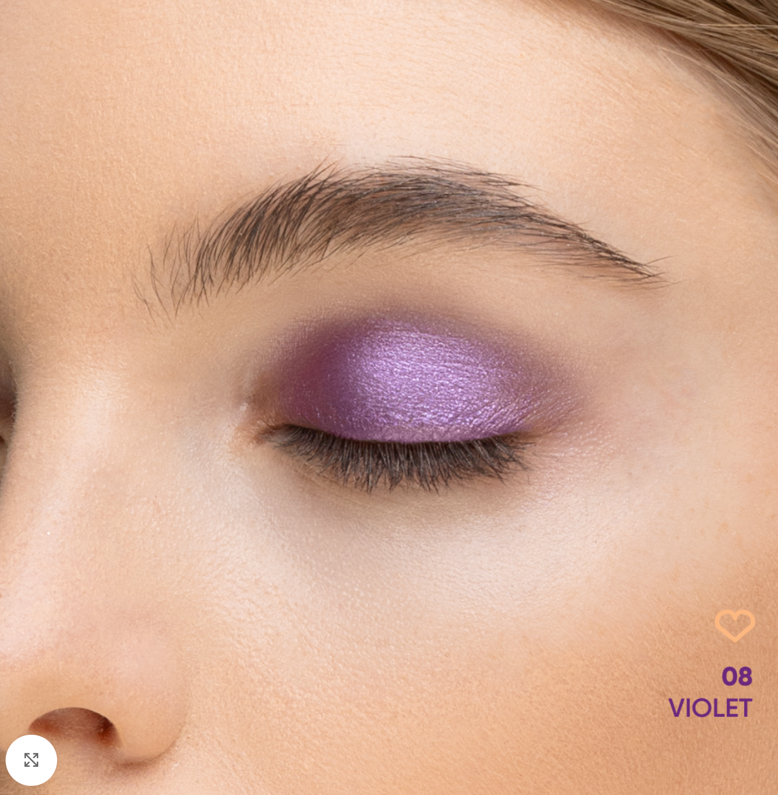 Nejha Beauty Powder Eyeshadow - 08 Violet