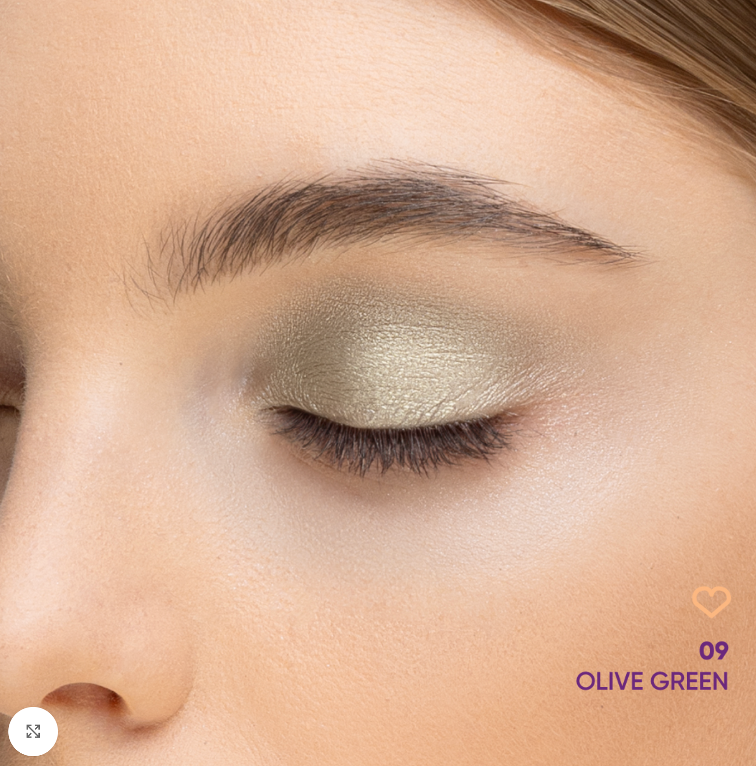 Nejha Beauty Powder Eyeshadow - 09 Olive Green