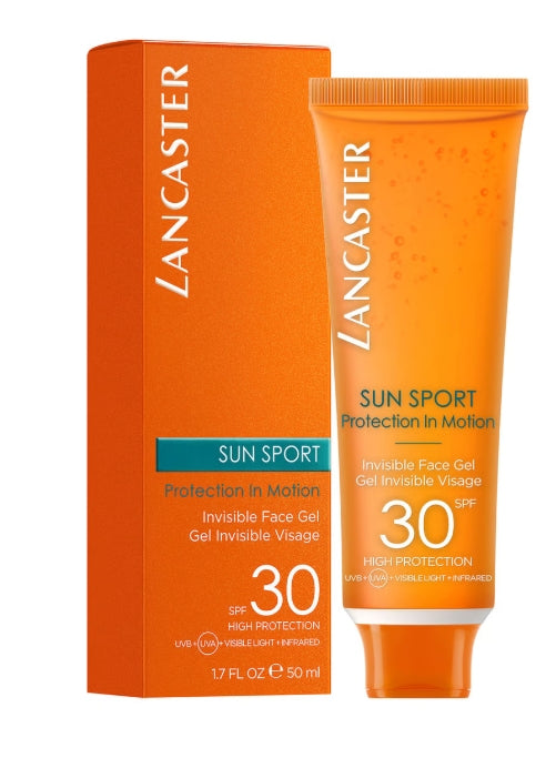 Lancaster Sun Sport - Transparentes Gesichtsgel mit LSF30, 50-ml
