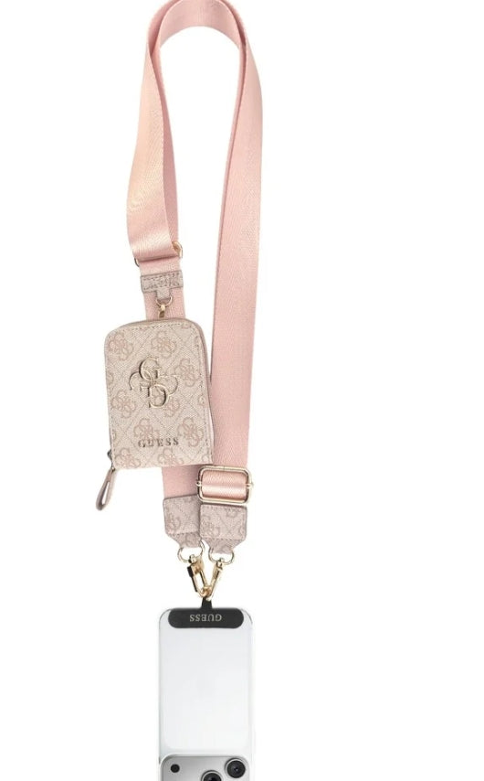 Guess Umhängekette mit Geldbeutel - Rosa