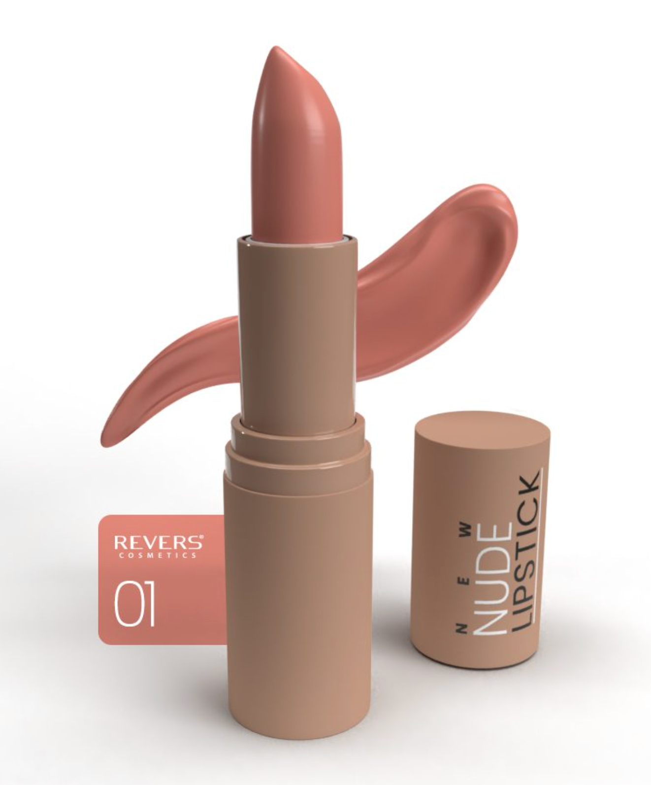 Revers Lip Stick New Nude Satin #01