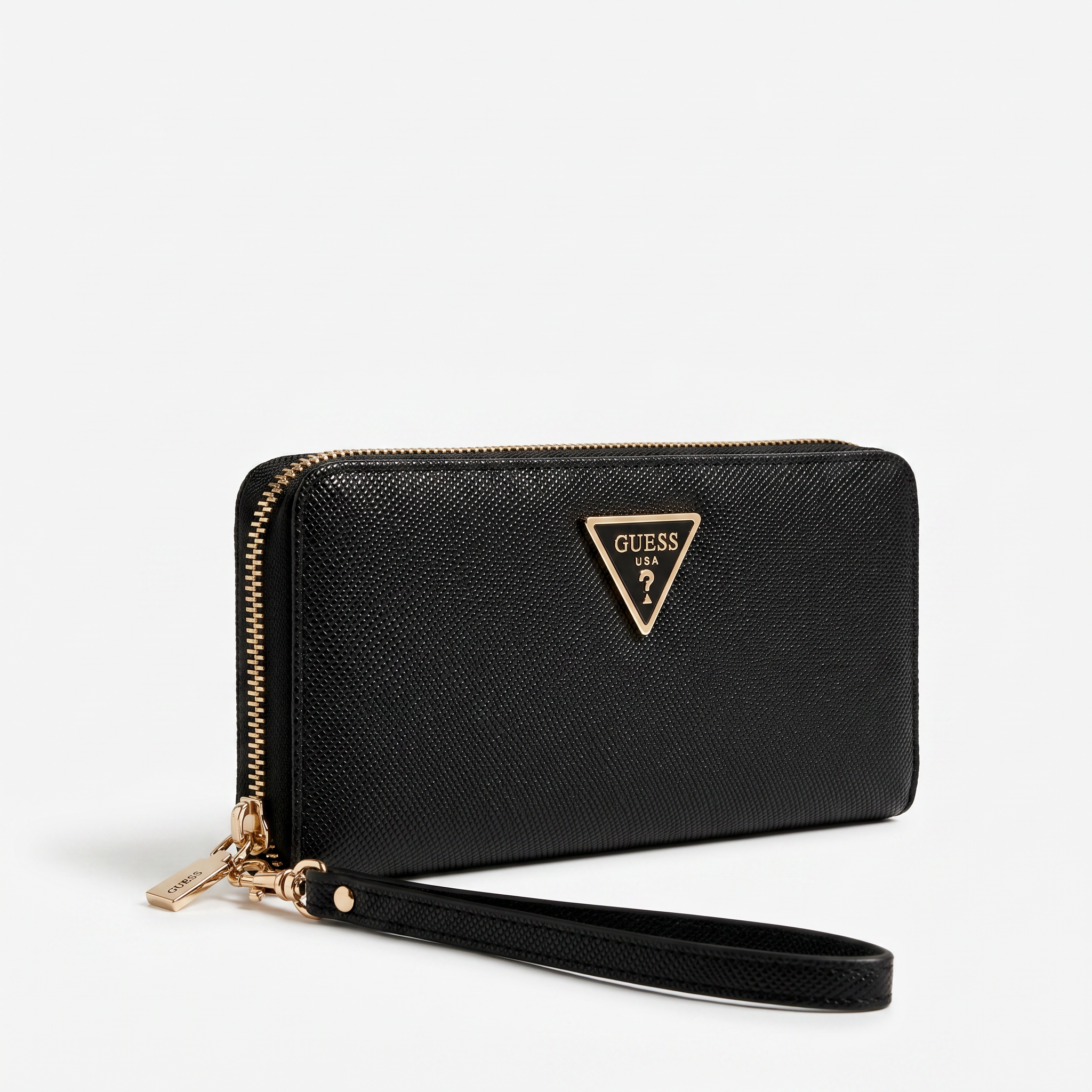 Guess Laurel SLG Geldbeutel Groß schwarz