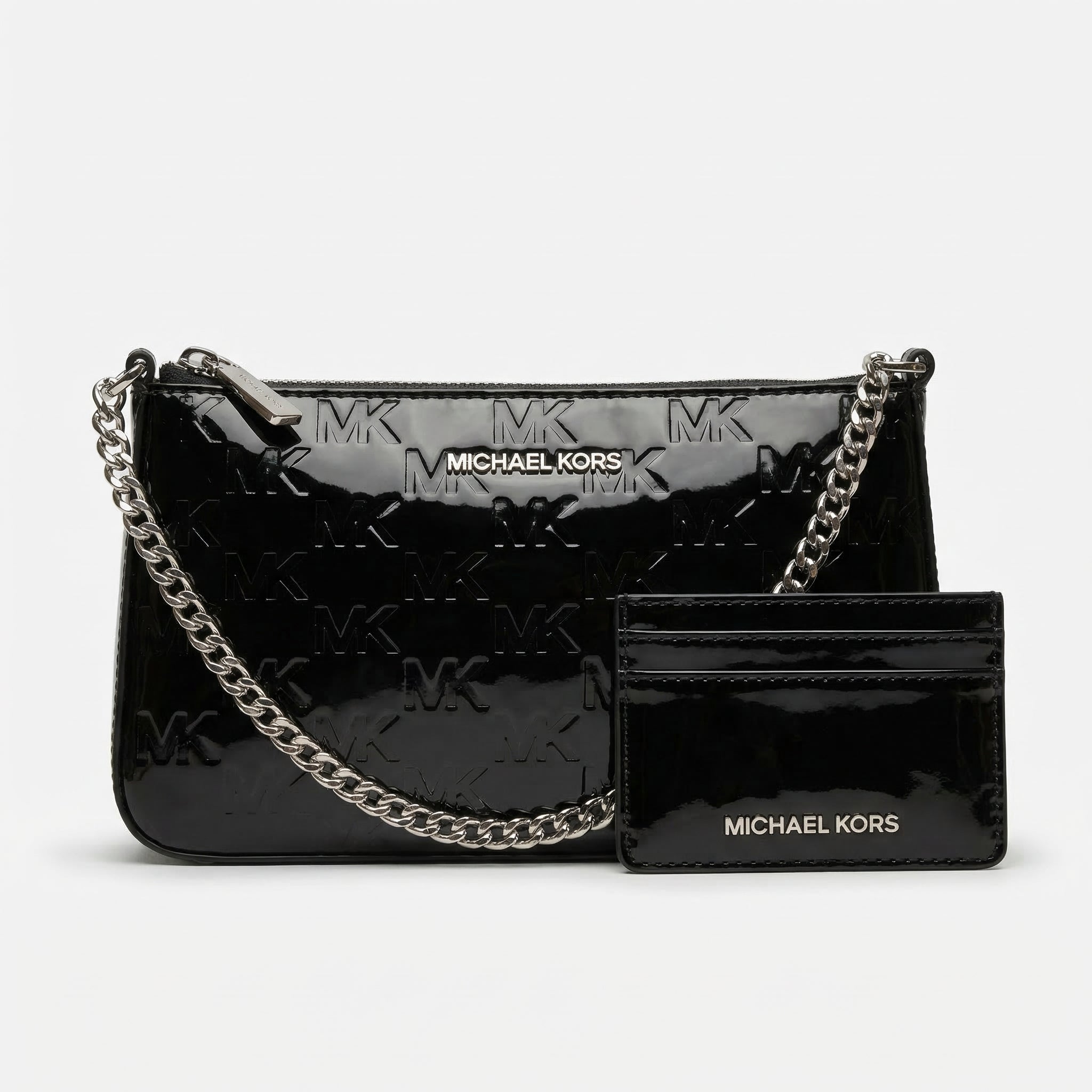 Michael Kors Taschen + Kartenetui Set  Black