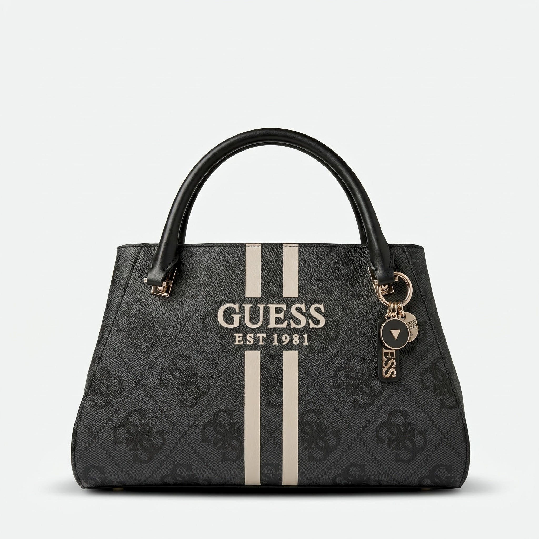 Guess Noelle Henkeltasche Coal Logo