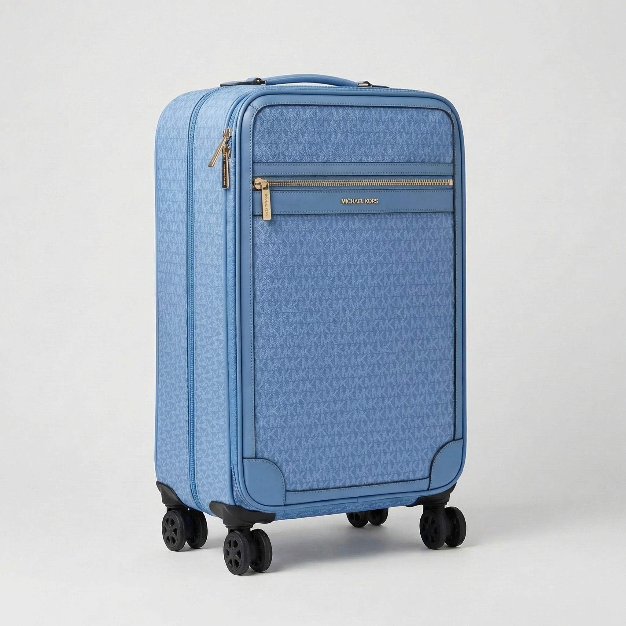 Michael Kors Embellished Suit Case Pacific Blue