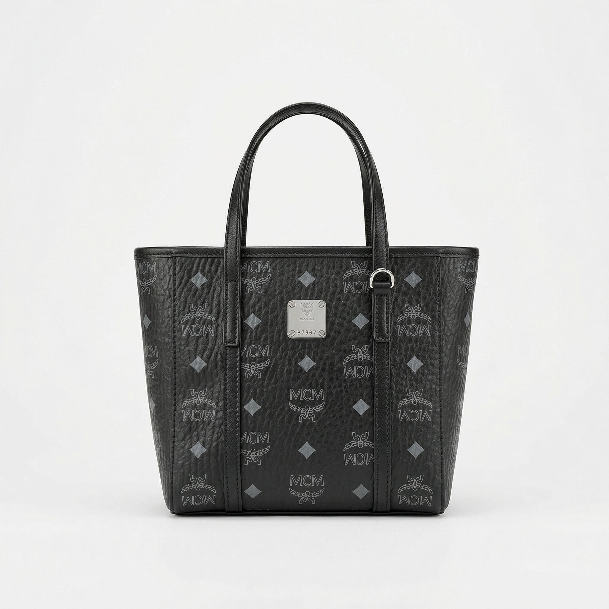 MCM Toni Shopper Small Black