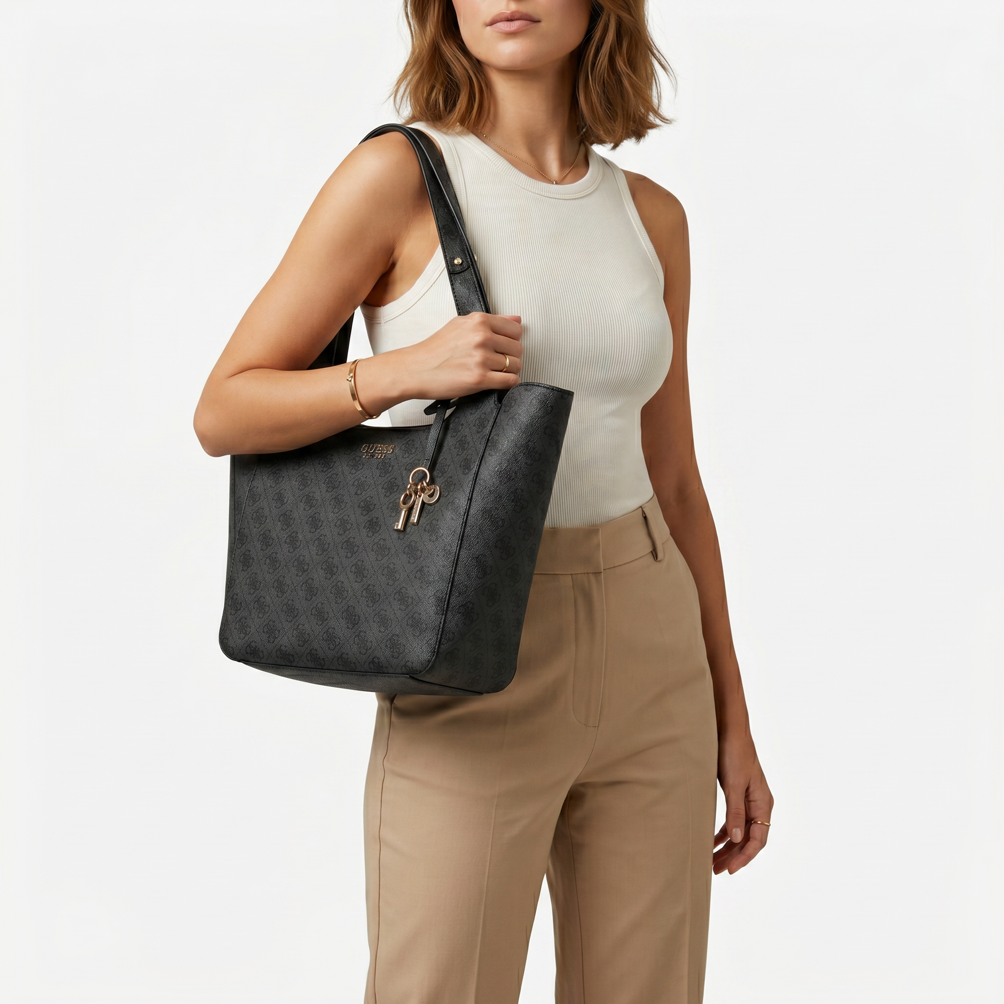 Guess Shopper Coal Logo Calista Helina 2teilig