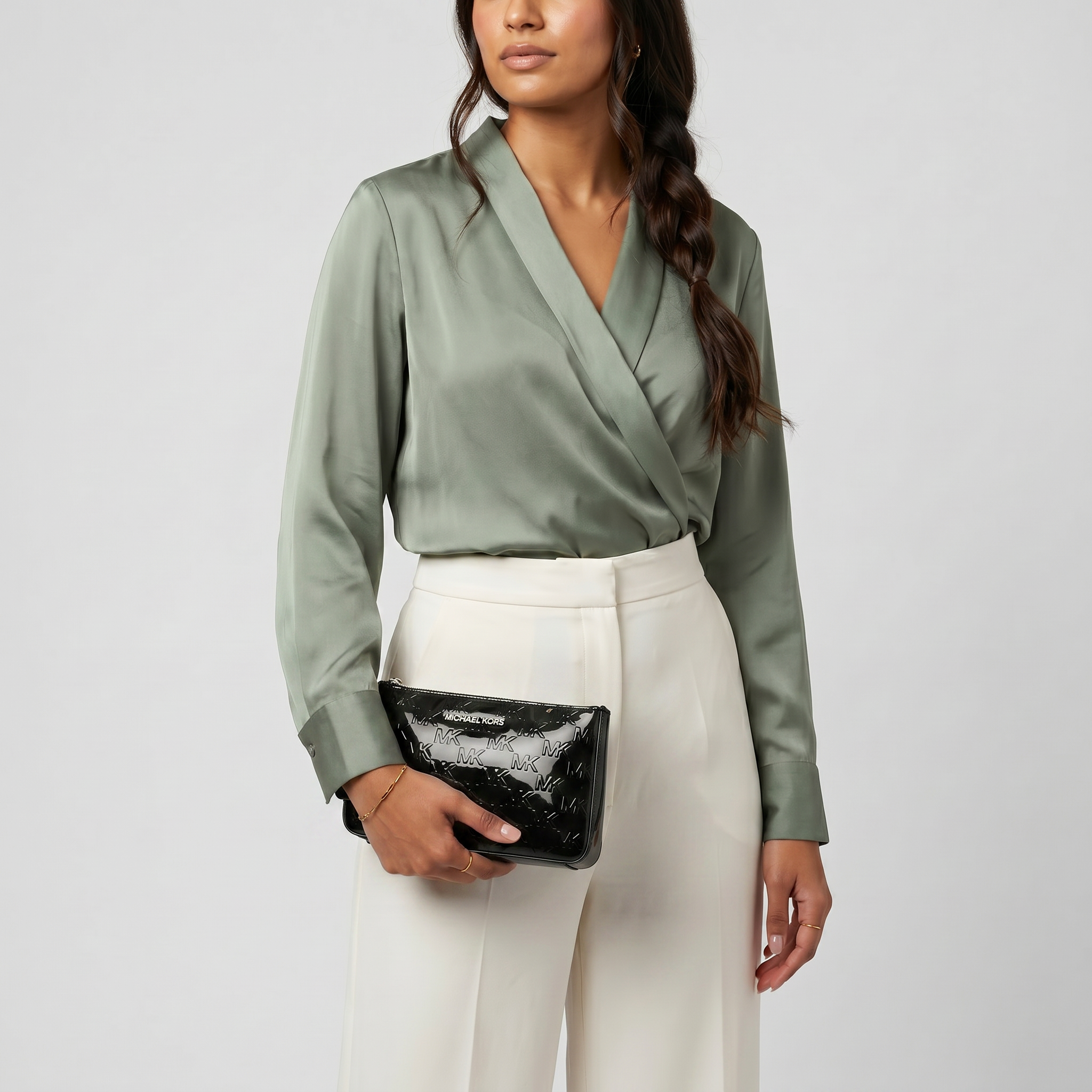 Michael Kors Taschen + Kartenetui Set  Black