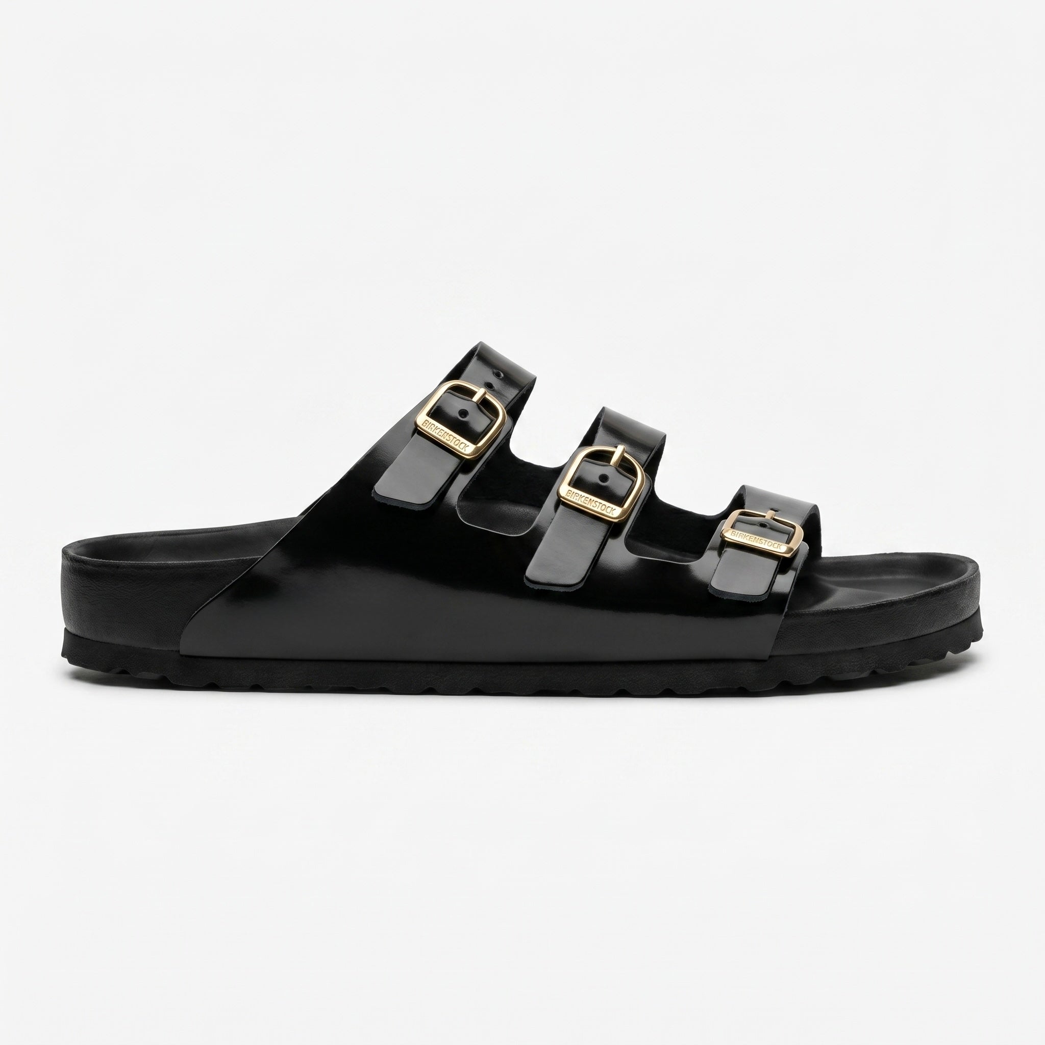 Birkenstock Florida Fresh High Shine Black