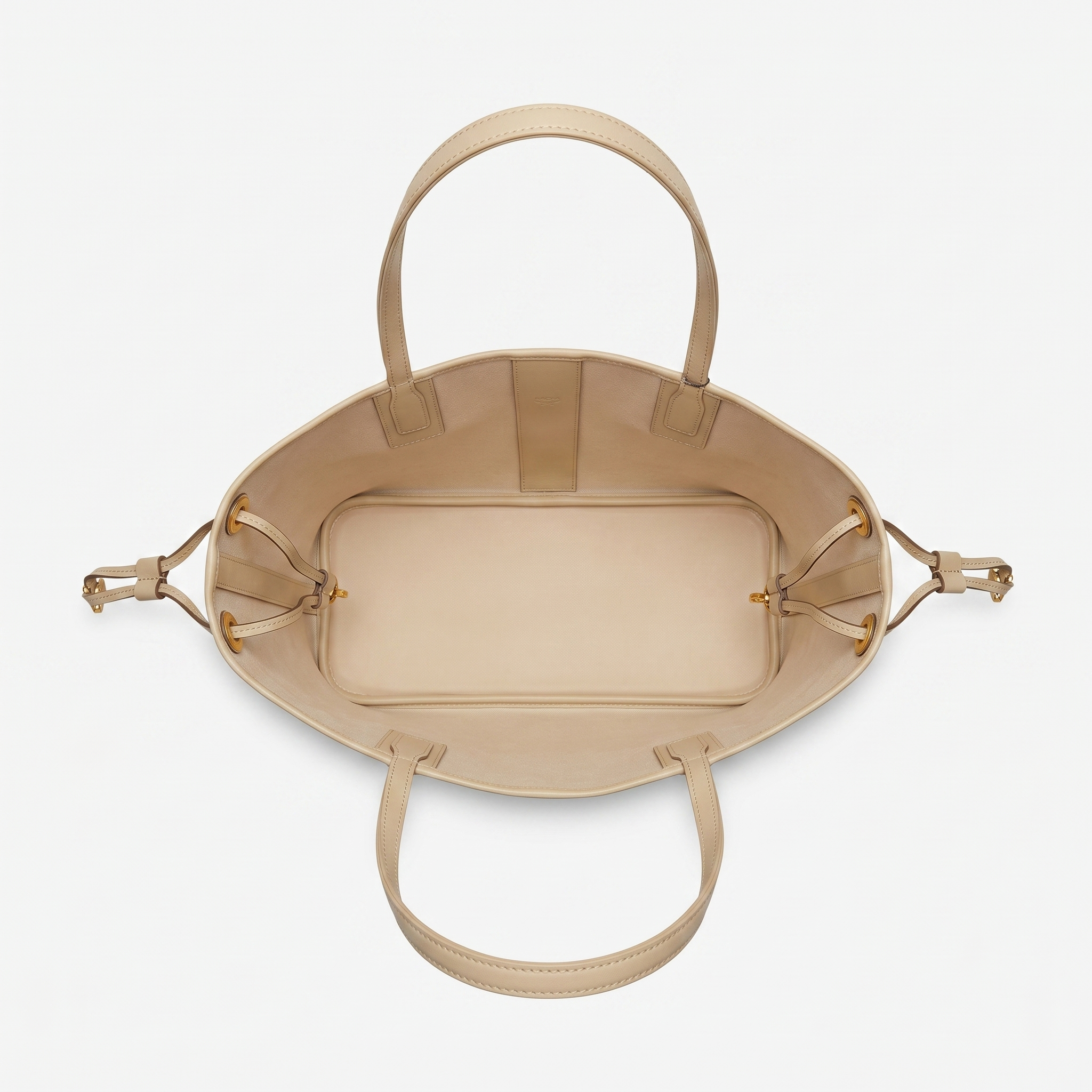MCM Liz Shopper Medium Beige