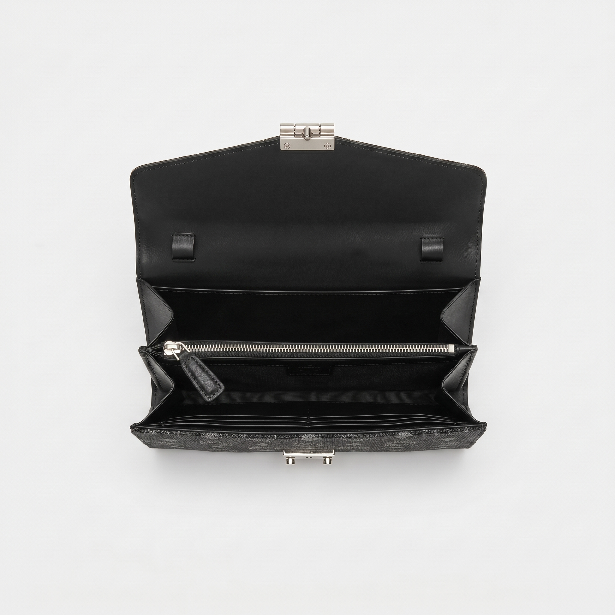 MCM Aren Crossbody Bag - Dark Grey