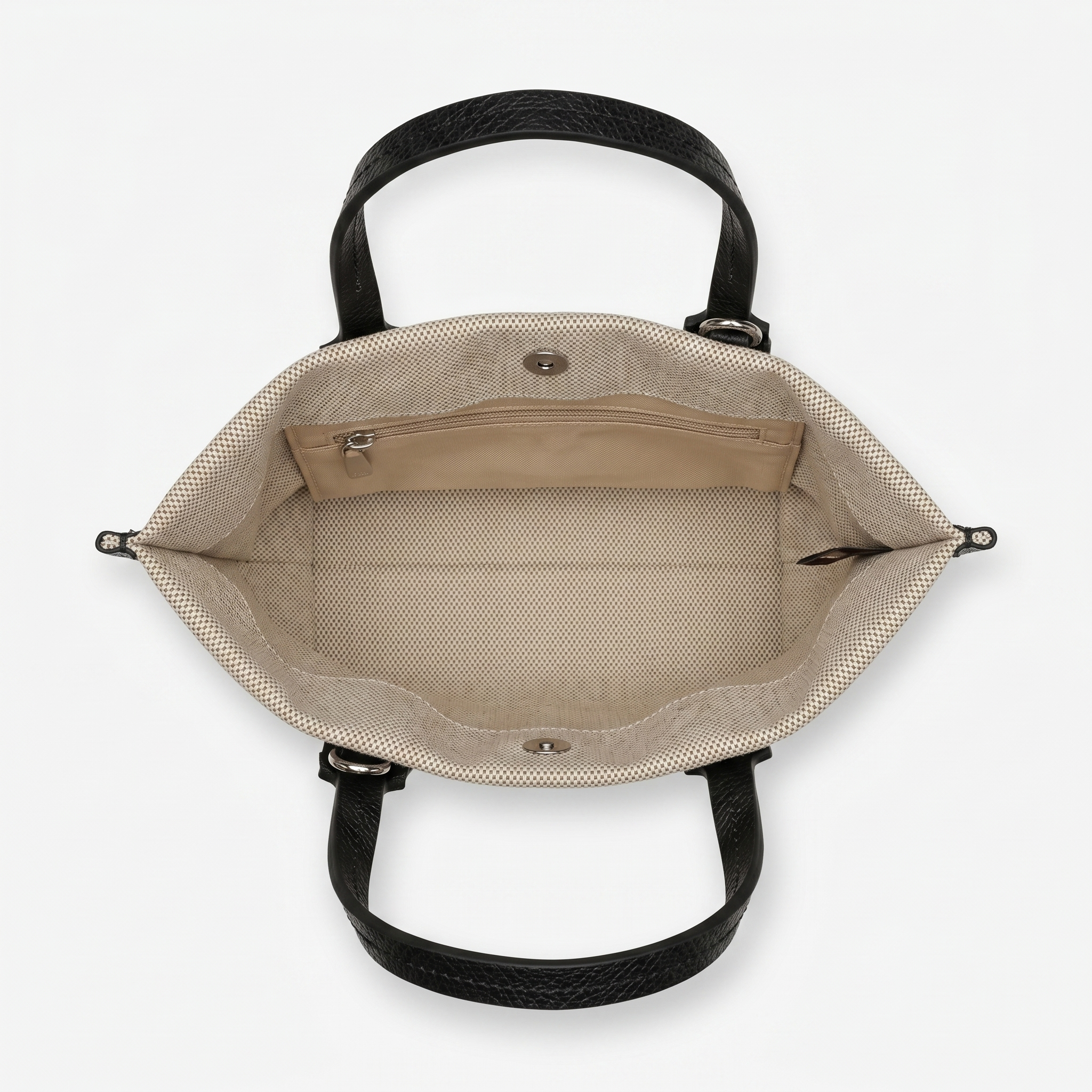 Longchamp XS Essential Canvas Ecru