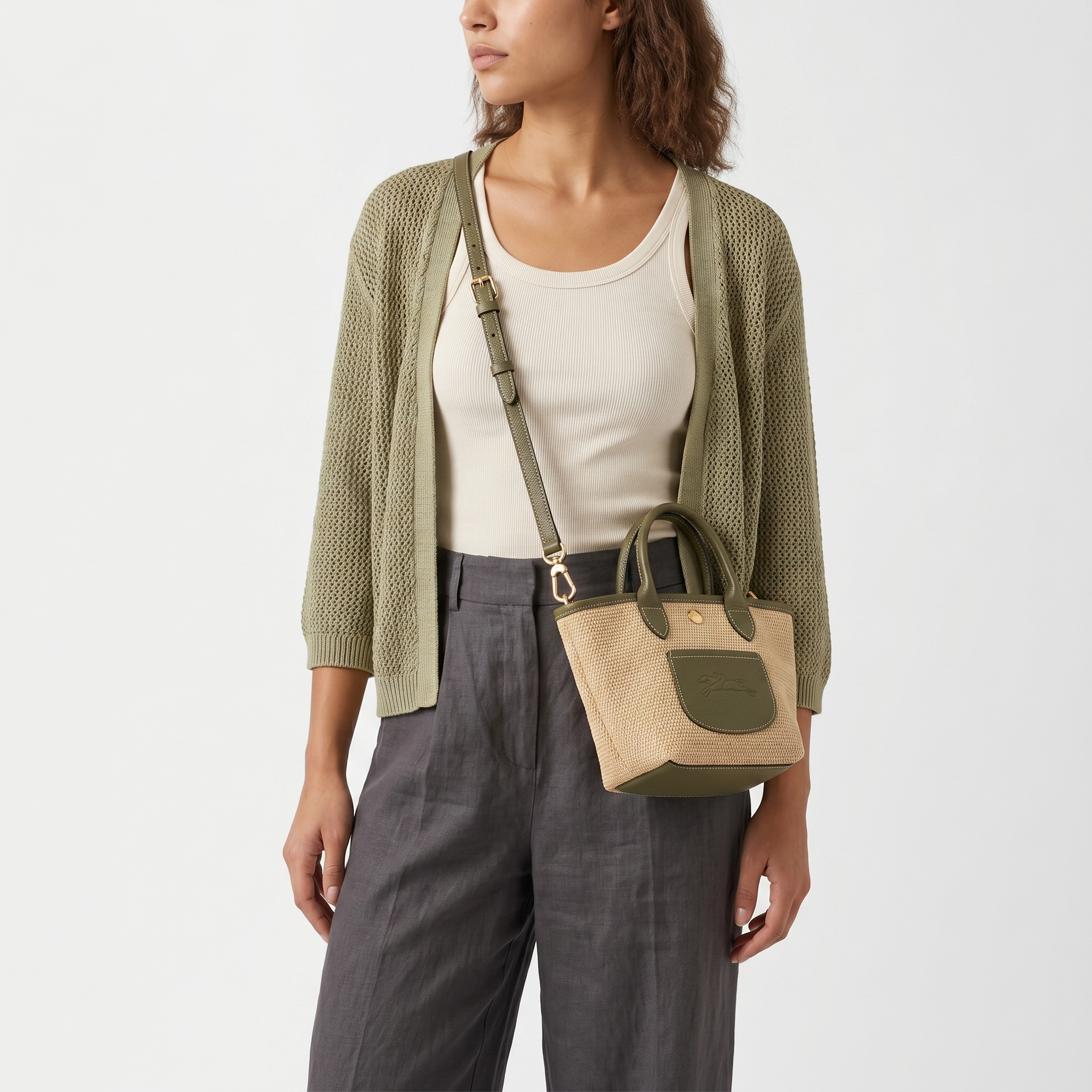 Longchamp XS Le Pliage Collection Artischocke