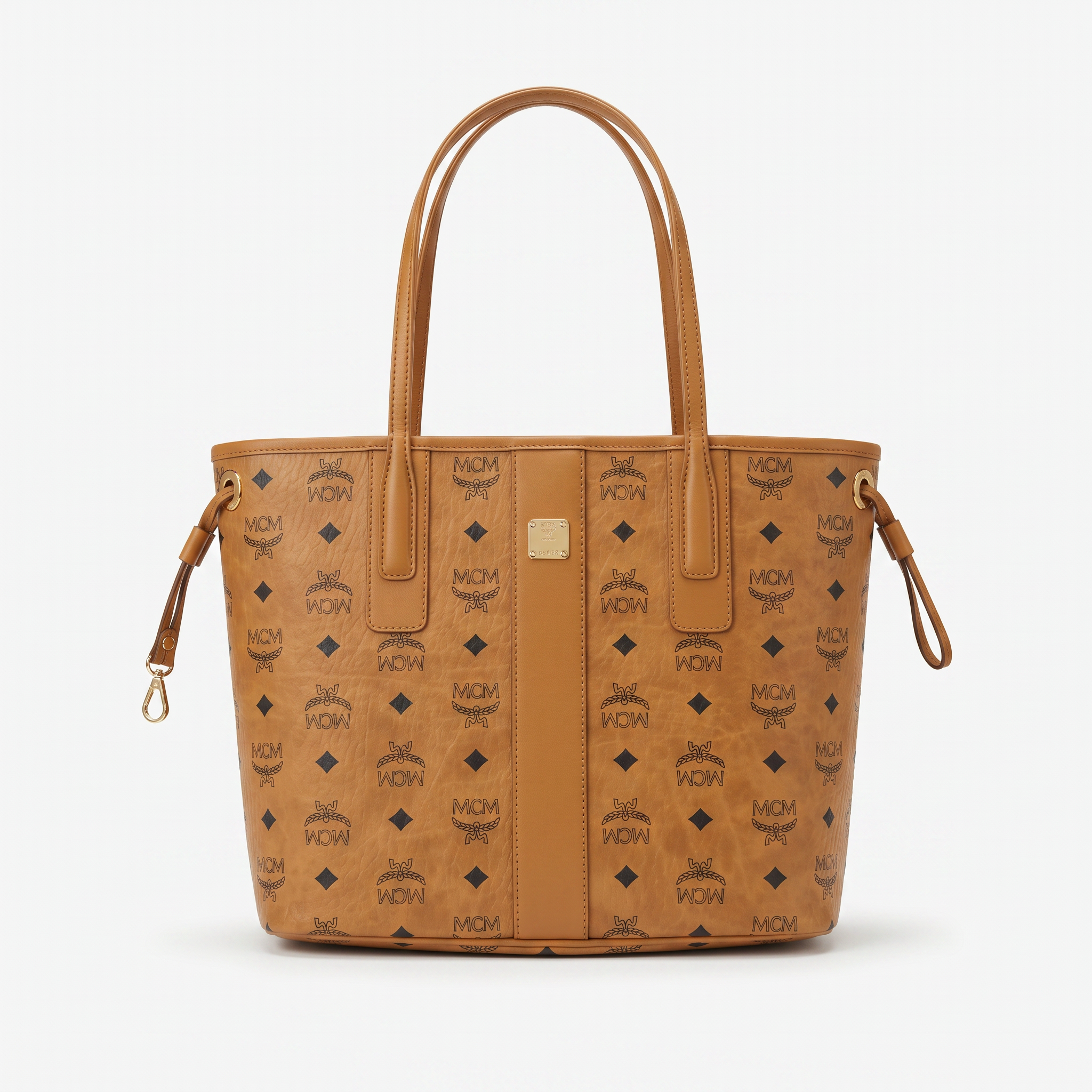 MCM Liz Wendeshopper Cognac Small