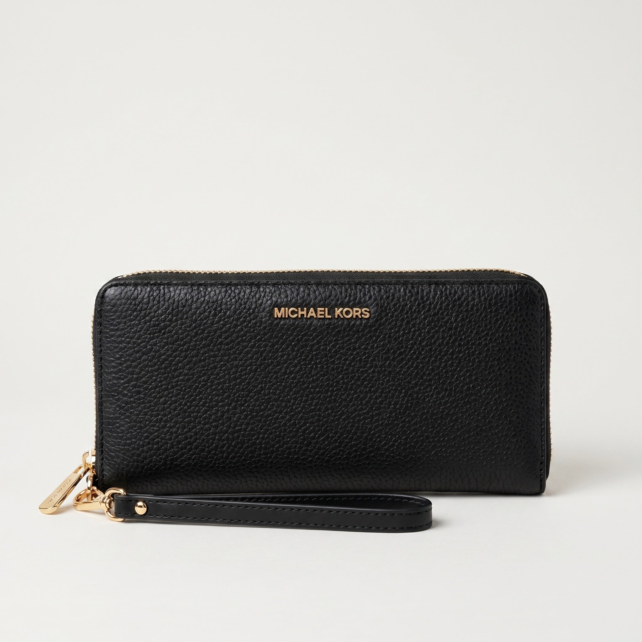 Michael Kors Jet Set Geldbeutel Schwarz