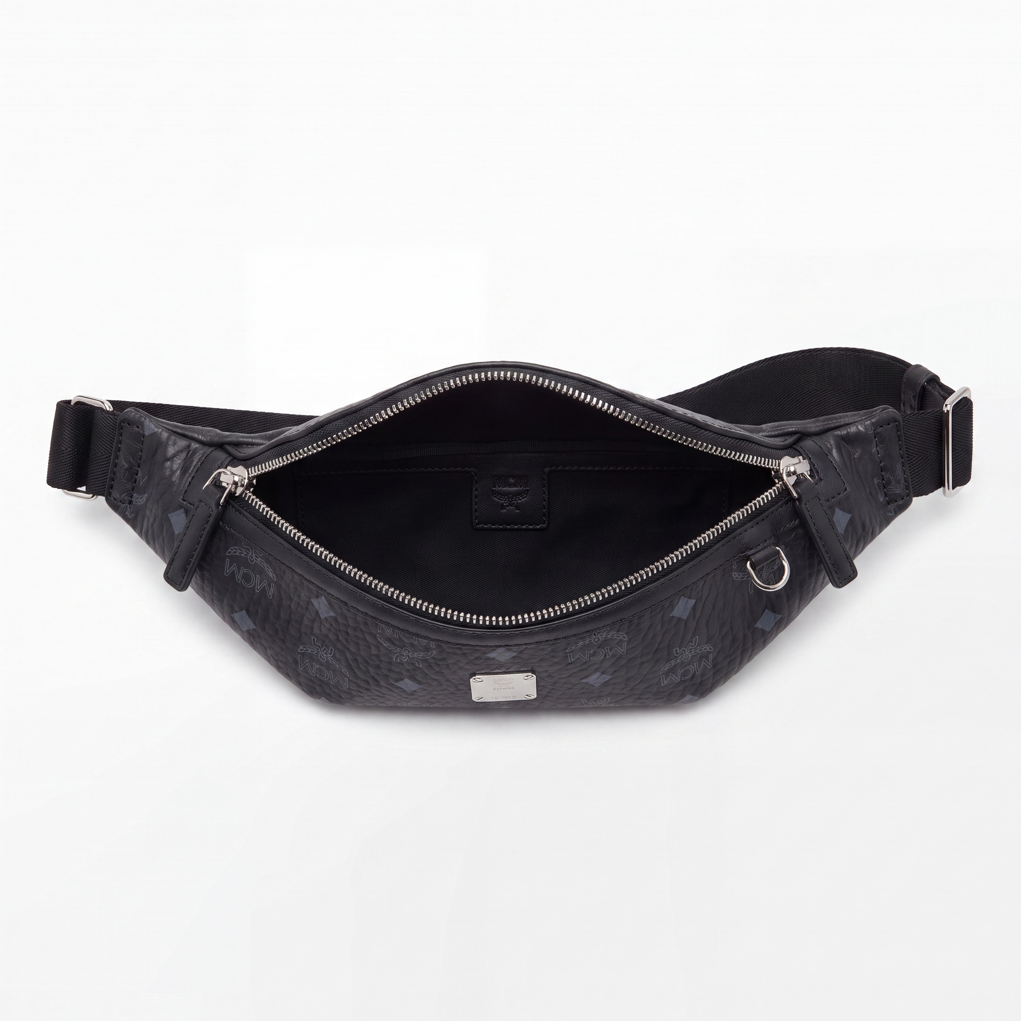 MCM Fursten Gürteltasche Schmal Schwarz