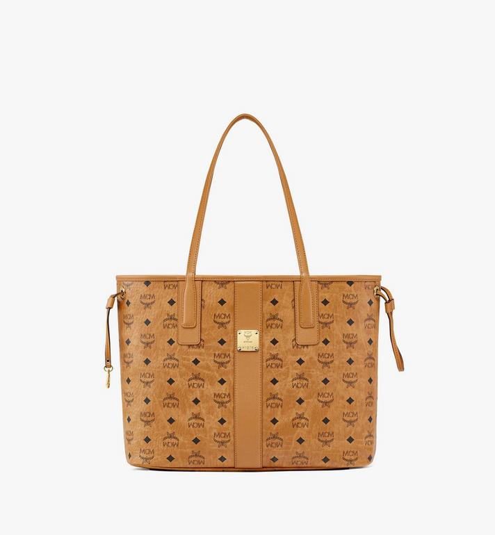 MCM Liz Wendeshopper Medium Cognac