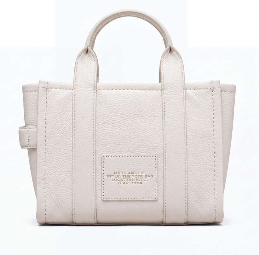 Marc Jacobs The Tote Bag Small Cotton/Silver