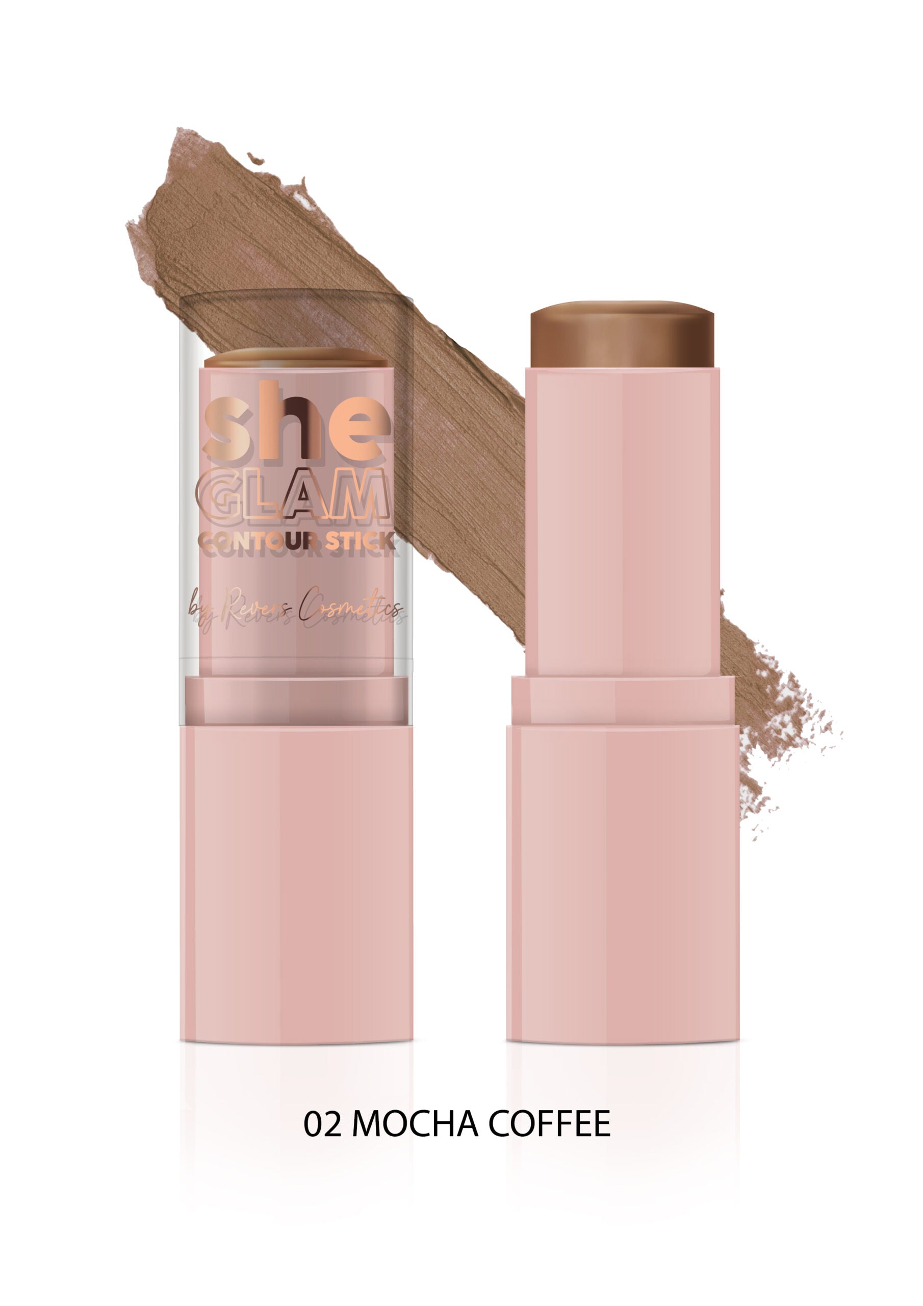 Revers Cosmetics Bronzer Stick 02 Mocha Coffee