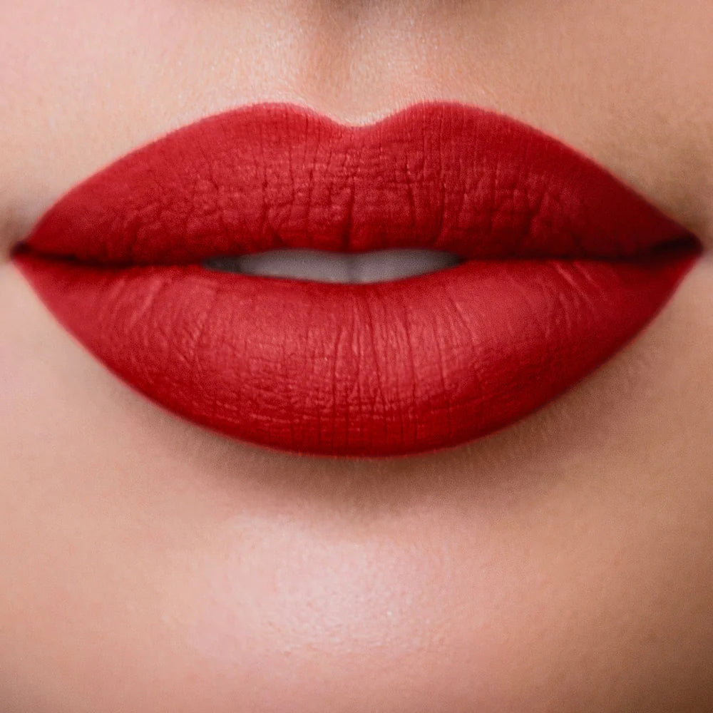 WYCON Cosmetics MattIcon Lippenstift mit samtig mattem Finish -  Nr. 40 Red Queen ohne OVP